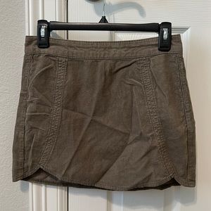 Corduroy skirt